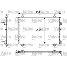 KLİMA KONDENSERİ BERLINGO-PARTNER-307-308-508-5008-3008-C4-DS4-DS5 1.4-1.6-2.0 H