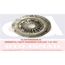DEBRİYAJ SETİ BASKI DİSK BİLYA CHEVROLET AVEO. KALOS 1.4L F14D3 DOHC T250 T255 0