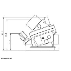 TERMOSTAT 90 C VOLVO C30 06 12 C70 II 2.4D 07 13 S60 2.0T 00 10 KOMPLE