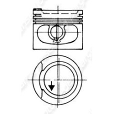 MOTOR PİSTON SEGMAN STD AUDI 80 1.8T