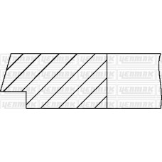 PISTON SEGMAN 050 FARKLI 8650MM BOXER III JUMPER III 22DT TRANSIT V347 06 11 2.2