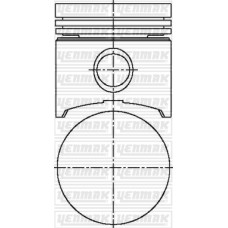 MOTOR PİSTON SEGMAN STD R1227-R1397-R2387-R4 2430-R4 BREAK LONG-R4 F6R 2370-R4 F