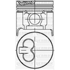 PISTON SEGMAN STD MAZDA E2200 YM 99- RF