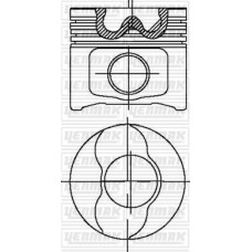 MOTOR PİSTON SEGMAN 0.40 82.00 DOBLO 1.9 JTD ASTRA H-VECTRA C-ZAFIRA B 1.9 CDTİ