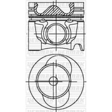 MOTOR PİSTON SEGMAN 0.50 LT35 TDI-VOLT 2.5 TDI