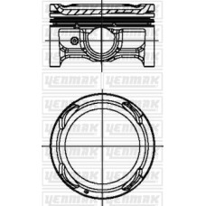 PISTON SEGMAN STD ACCENT BLUE/I20 11- 1.4 BENZINLI 72 MM G4LC 6 ILERI