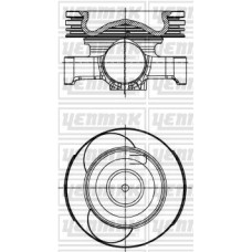 MOTOR PİSTON SEGMAN STD 76.00mm MEGANE IV 16> CLIO V 19> CAPTUR II 20> EXPRESS 2