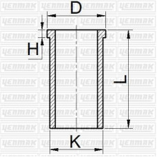 MOTOR GÖMLEĞİ 0.50 FIAT ALBEA-DOBLO-OPEL CORSA 1.3D MTJ 69.60MM